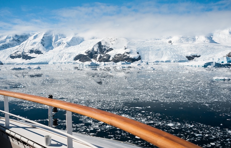 Expedition Ship View | Antarctica | Swift Travel