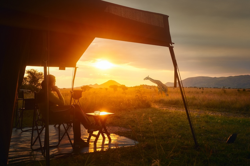 Tanzania Tented Camp Sunset | Africa | Swift Travel