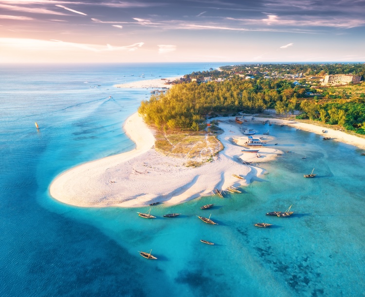 Zanzibar Bay Aerial View | Africa | Swift Travel