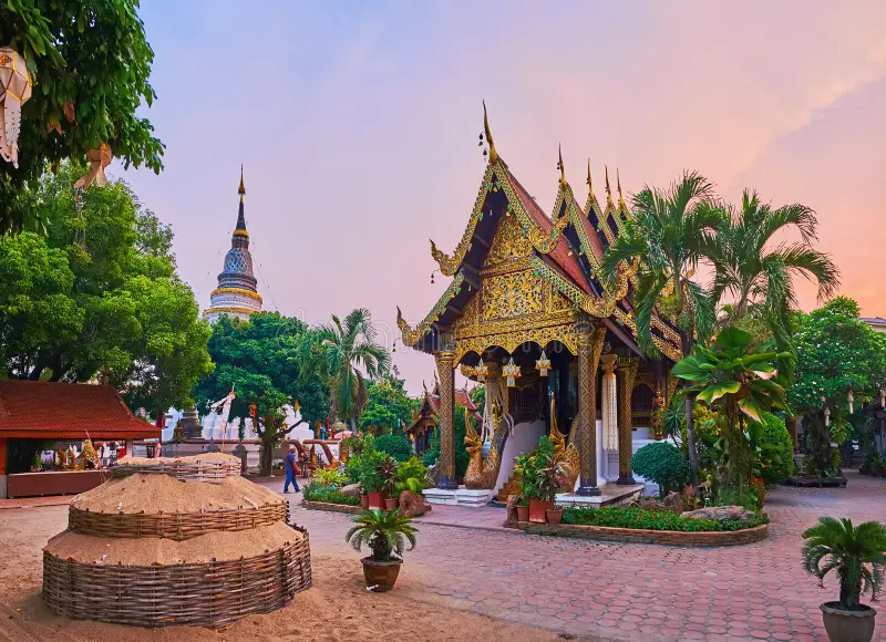 Wat Ket Karam sunset | Thailand | Swift Travel