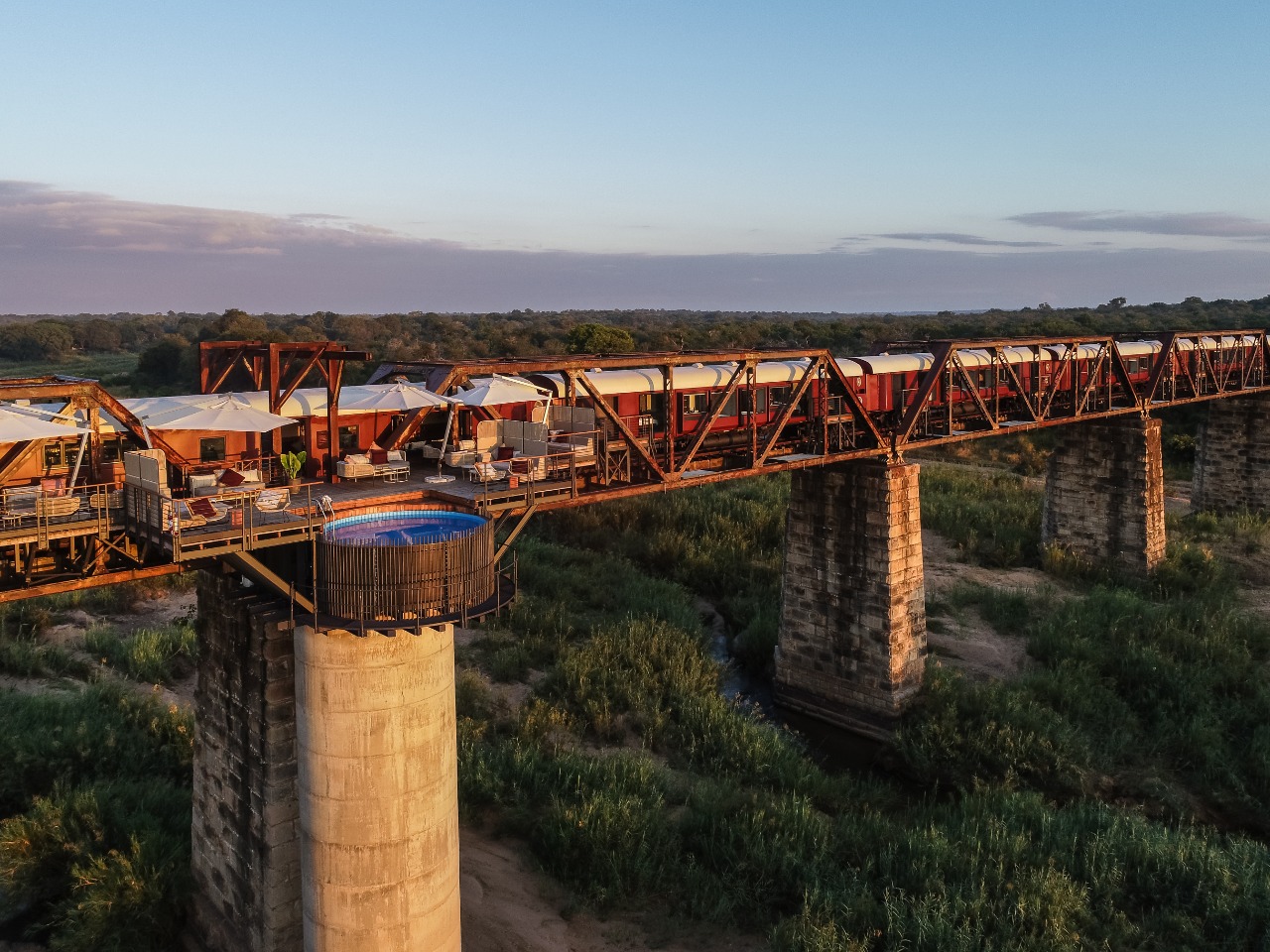 Kruger Shalati – The Train on the Bridge, Kruger National Park, South Africa
