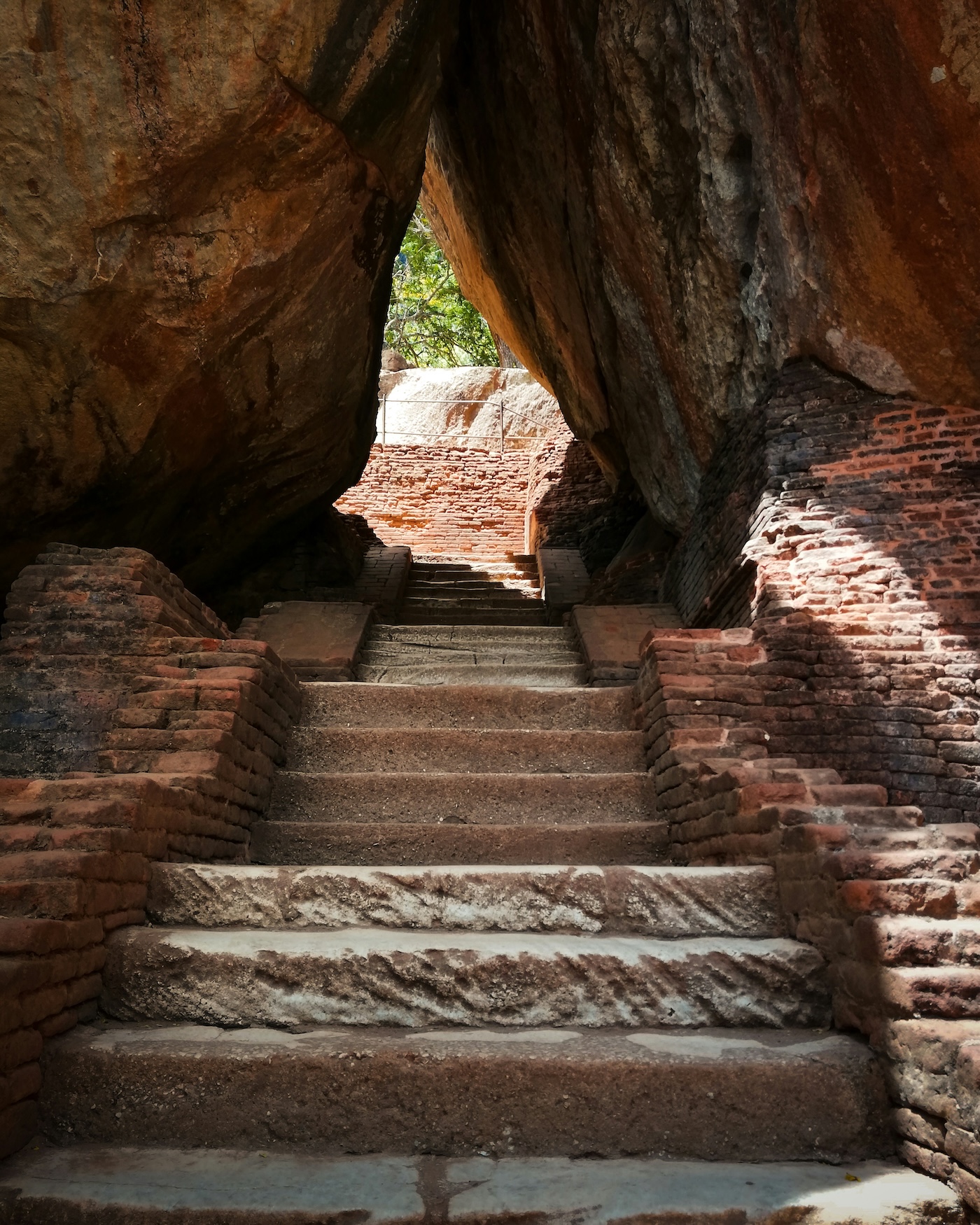 Sigiriya Rock Fortress Steps | Sri Lanka | Swift Travel